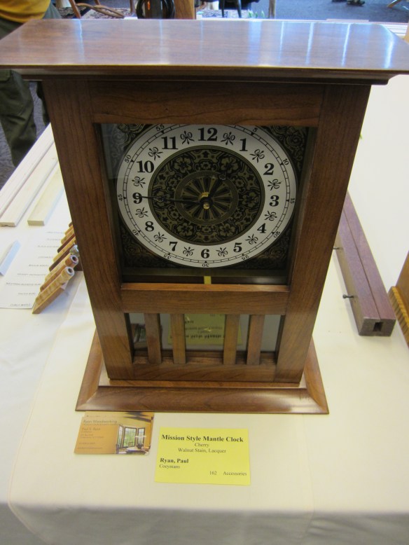 Mission Style Mantle Clock