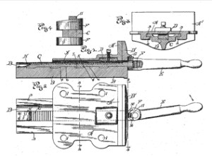 US Patent 656,793 - Woodworkers Vise