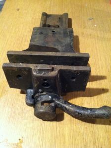 My rusty iron boat anchor.